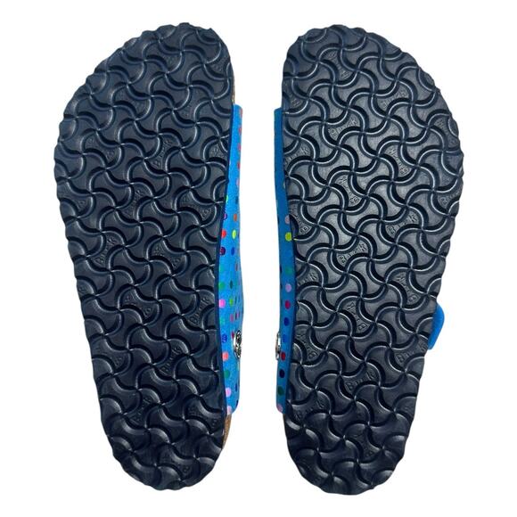BIRKENSTOCK ARIZONA Blue Dot Kids EU Size 31 US 13 - Picture 4 of 5